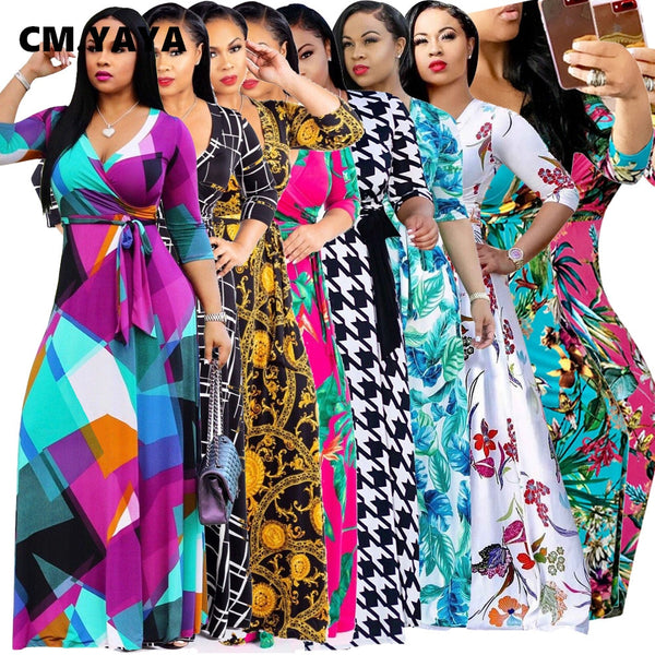 Celmia Women Elegant Blouse 2023 Summer Sexy V-Neck Leopard Print